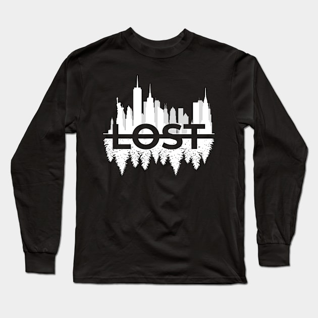 Lost In Time Long Sleeve T-Shirt by JollyCoco